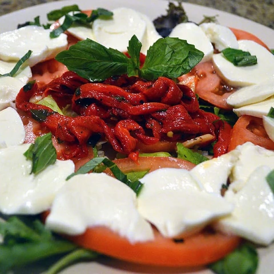 Fresh Caprese Salad and Italian Delights