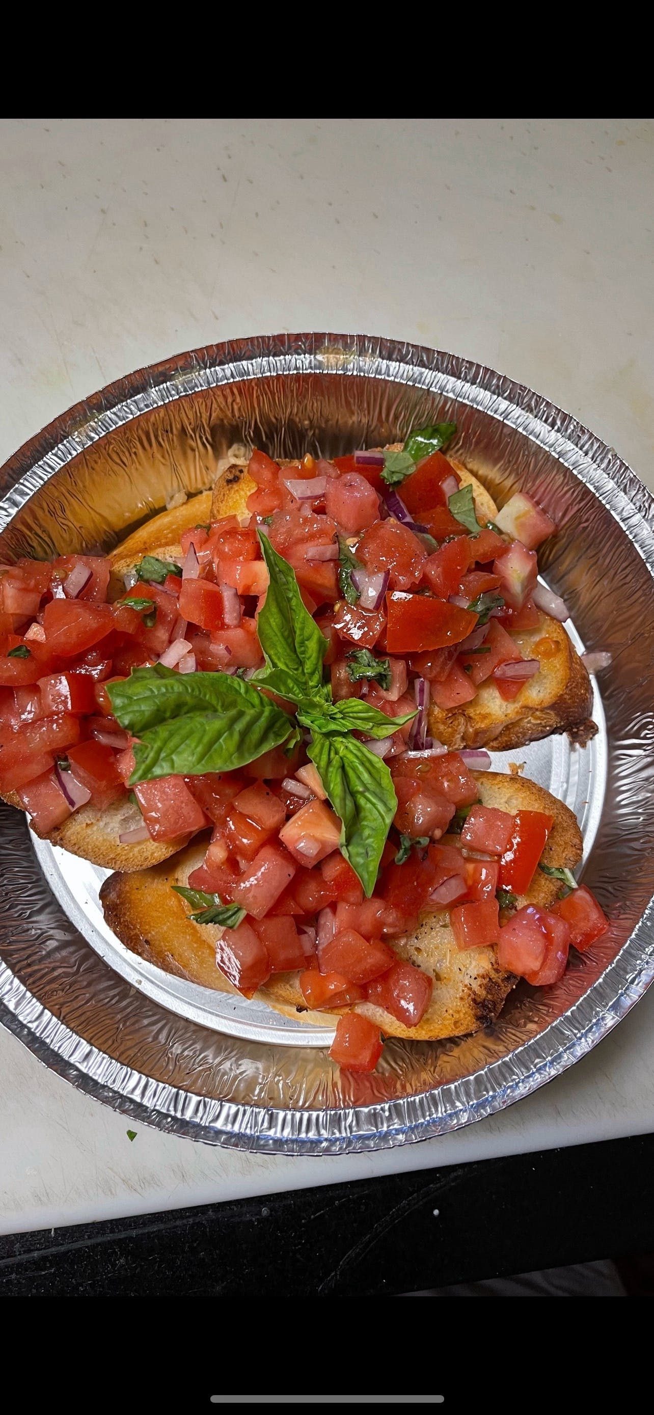 Bruschetta Pomodoro.