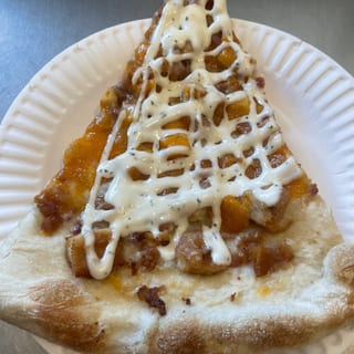 Chicken Bacon Ranch Pizza Slice