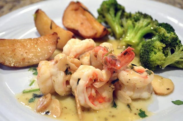 Shrimp Scampi.