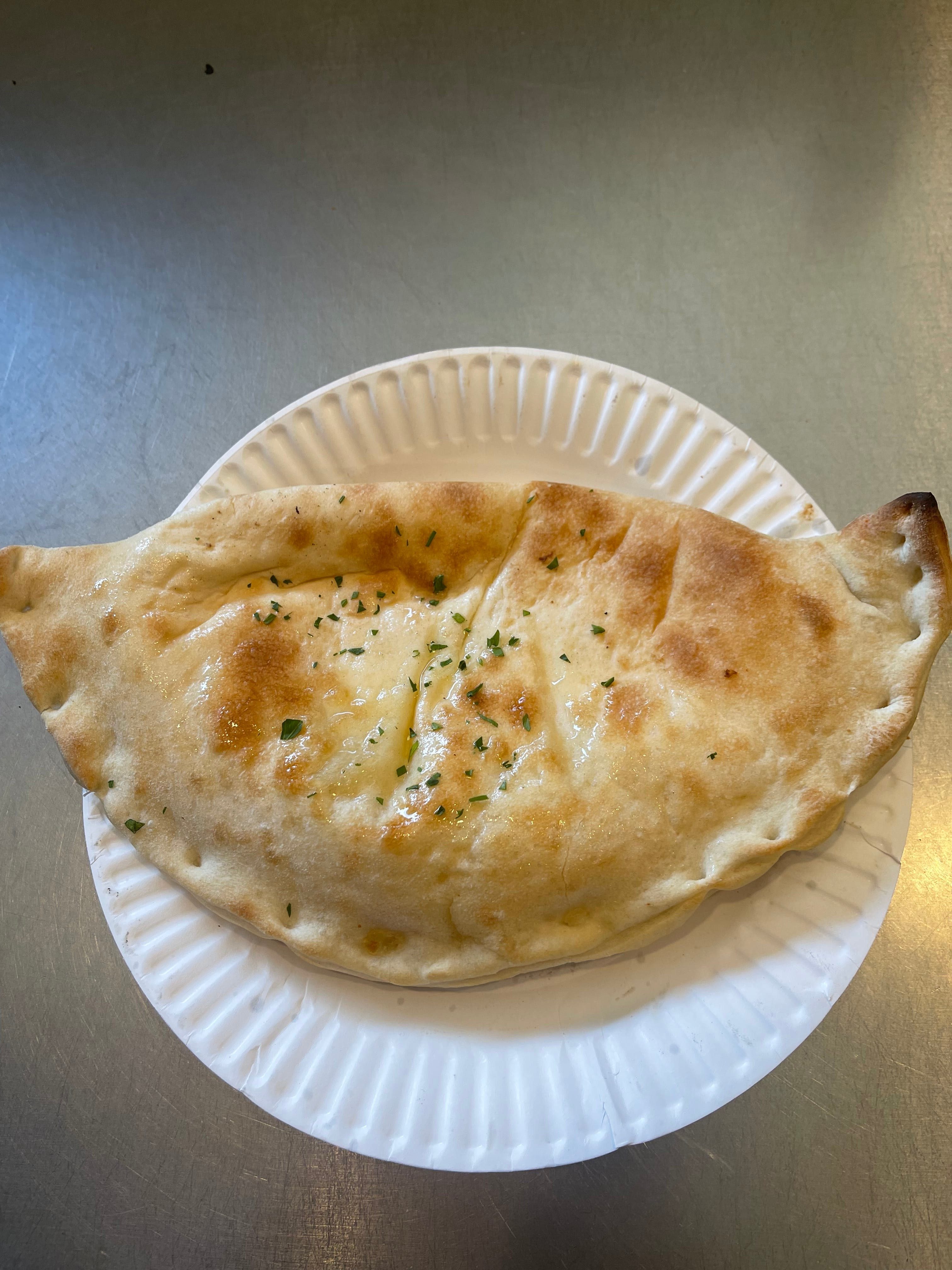 Quattro Formaggi Calzone.