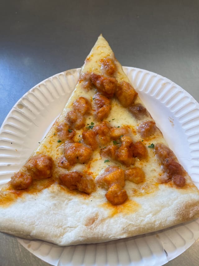Buffalo Chicken Pizza Slice.
