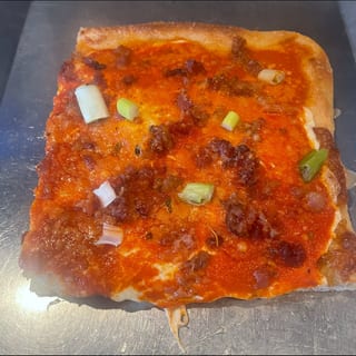 Drunken Grandma Square Pizza Slice
