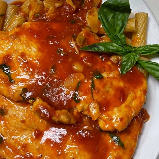 Chicken Pizzaiola.