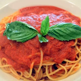 Pasta with Marinara Sauce