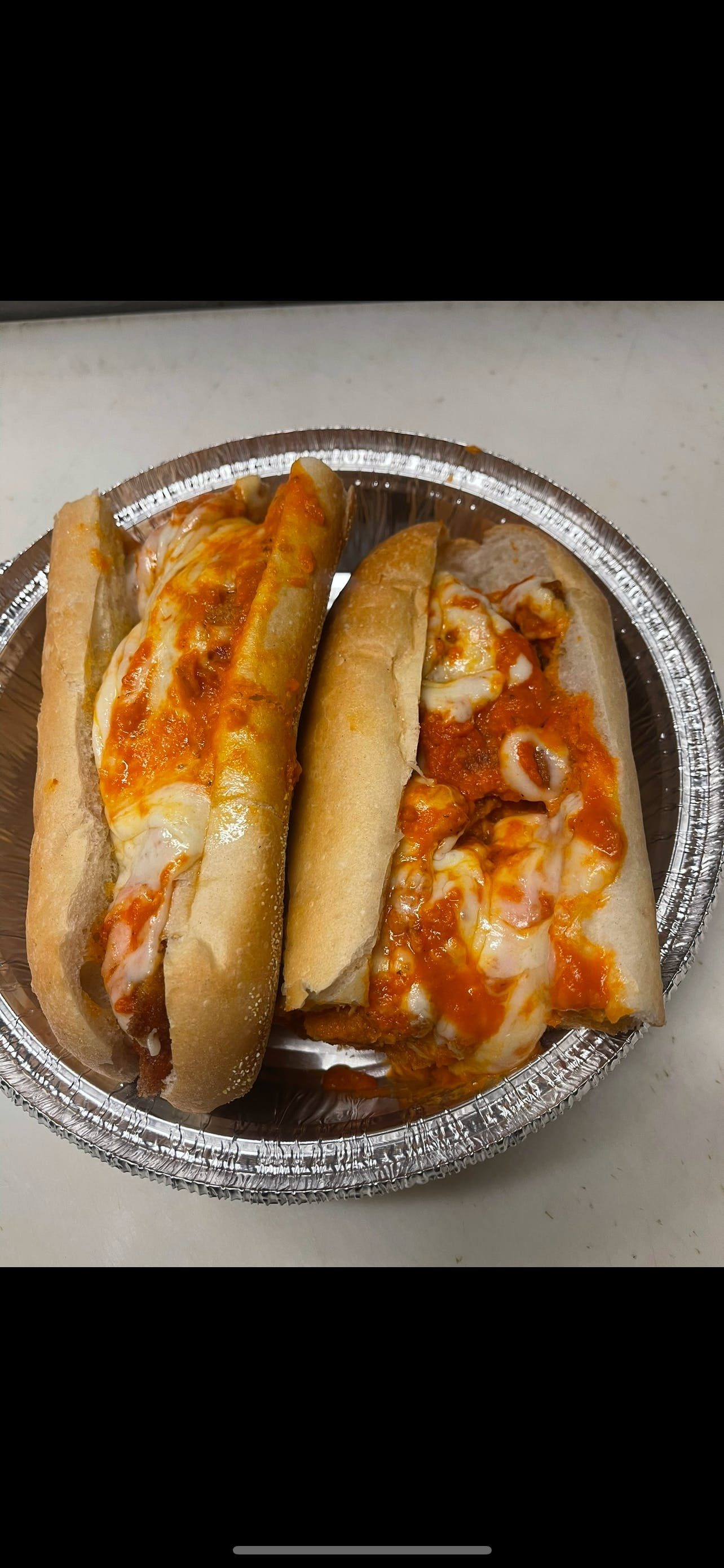 Chicken Vodka Alla Parmigiana Hero.