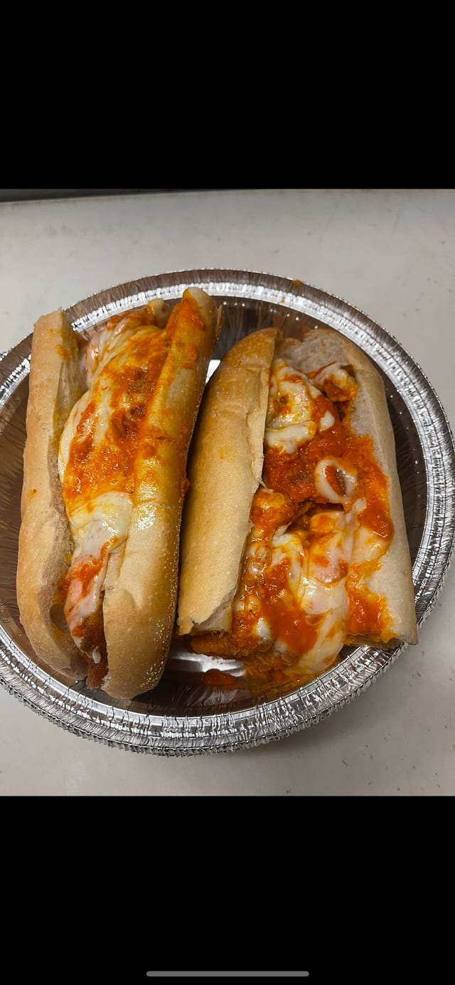 Chicken Vodka Alla Parmigiana Hero.