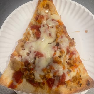 Fried Calamari Pizza Slice