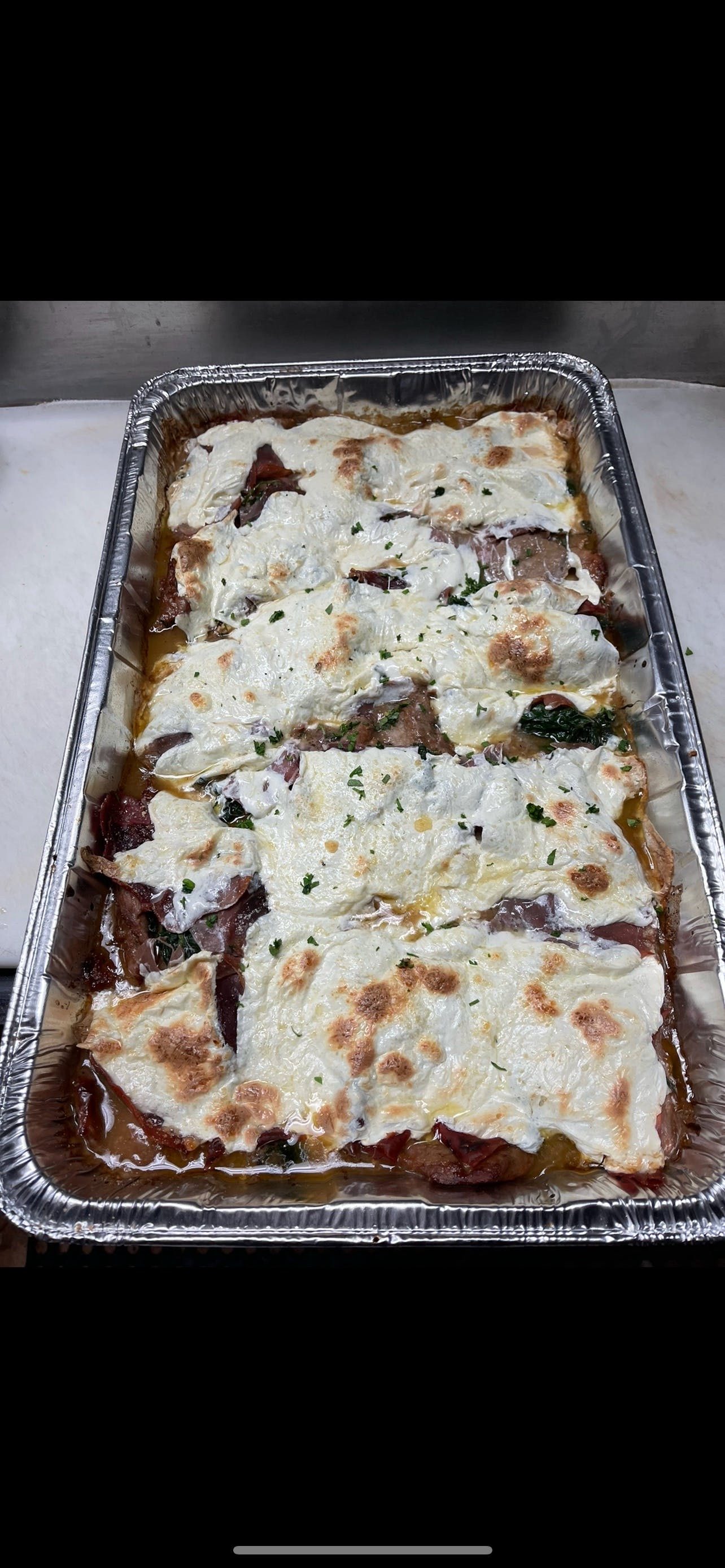 Chicken Sorrentino Catering.