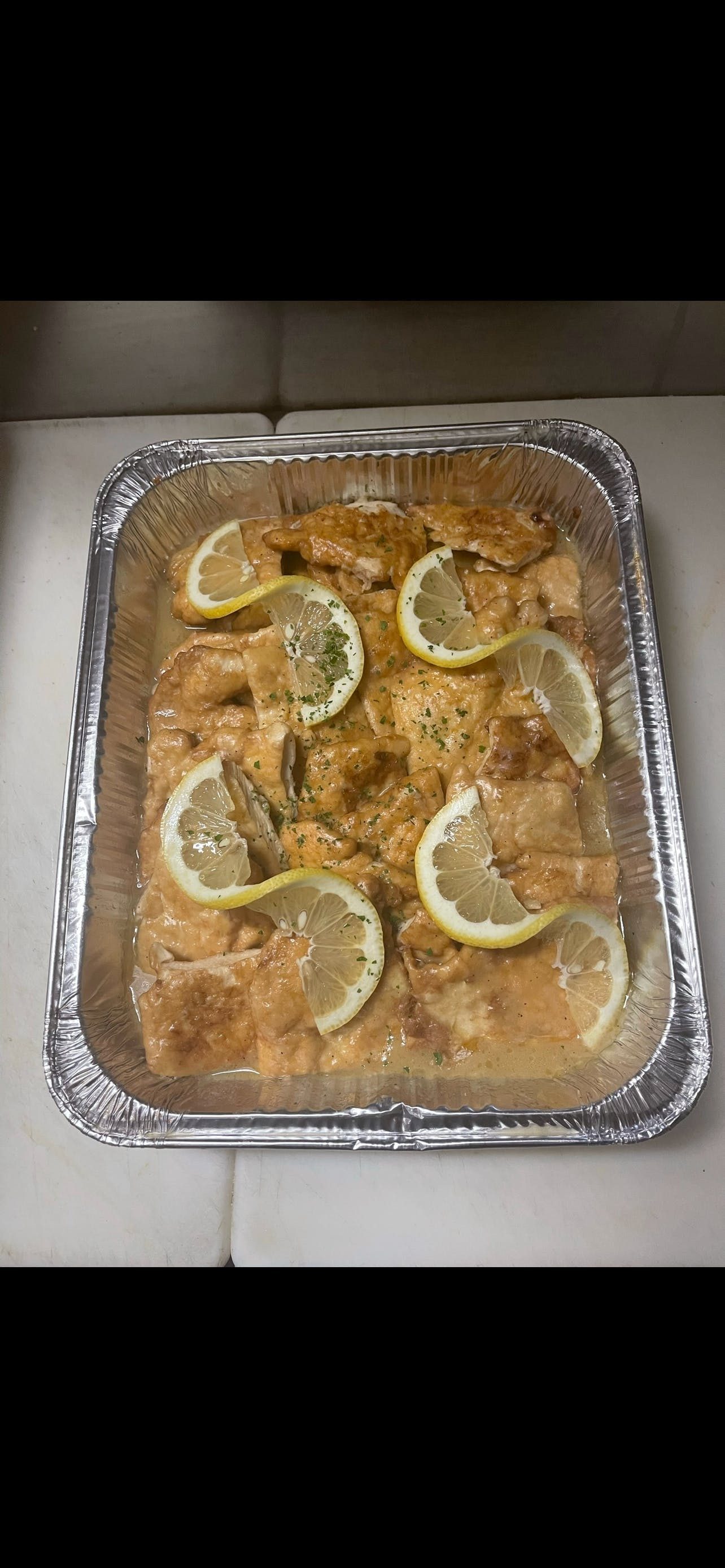 Chicken Francese Catering.