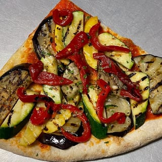 Grilled Veggies Pizza Slice