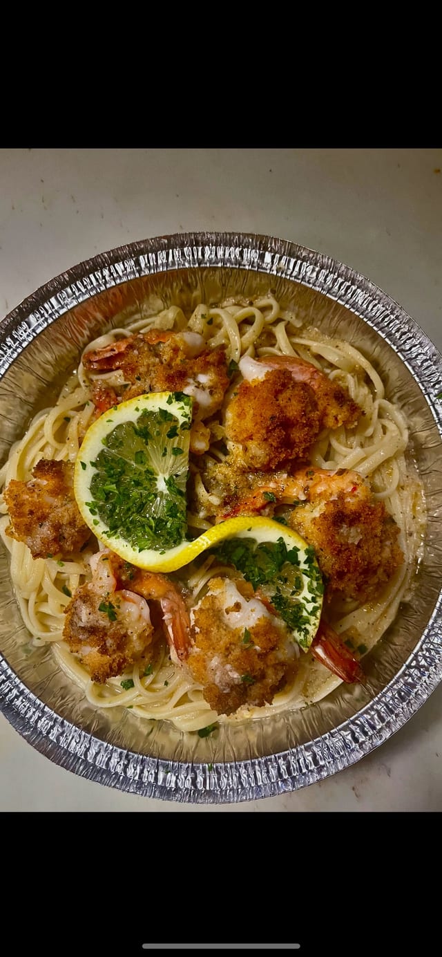 Shrimp Oreganata.