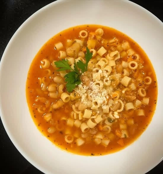 Pasta E Fagioli Soup.