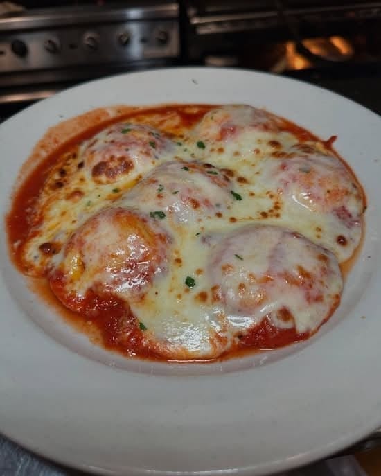 Baked Cheese Ravioli.